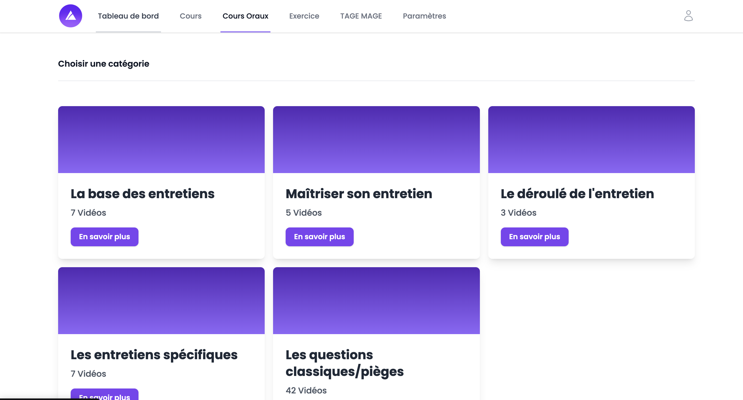 Inbox user interface